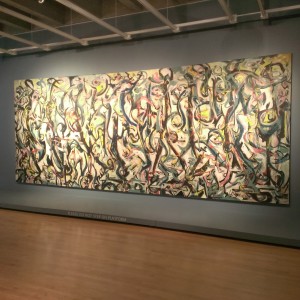 Mural by Jackson Pollock